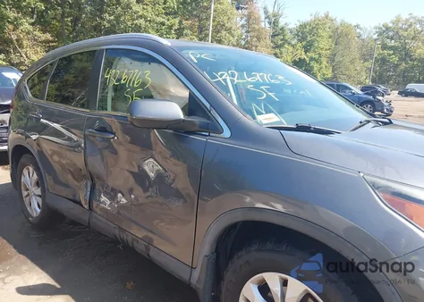 2013 Honda Cr-V Ex-L из США, поврежденный, VIN 5J6RM3H7XDL022066